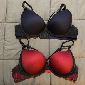 Torrid | Strappy Fishnet & Lace Push Up Plunge